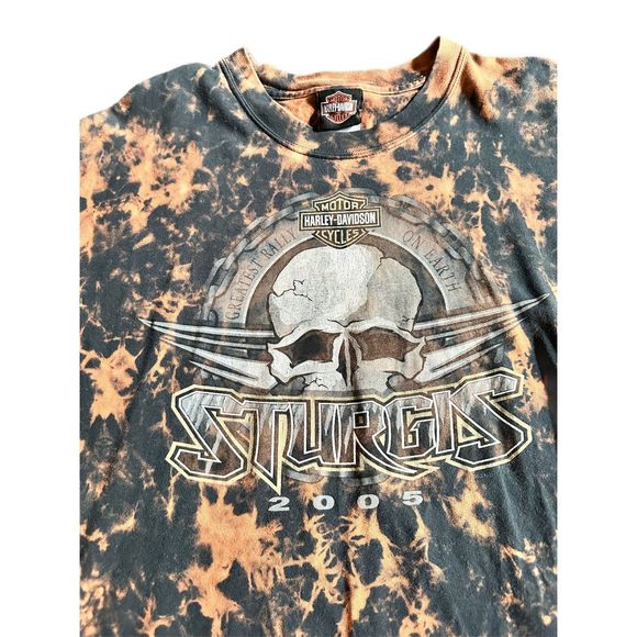 Harley Davidson Sturgis 2005 Bleached Tee - Picture 3 of 4